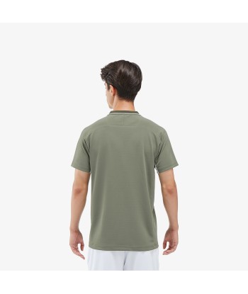 Yonex Men's Crew Neck Tournament Shirt 10568LOL (Light Olive) de technologie