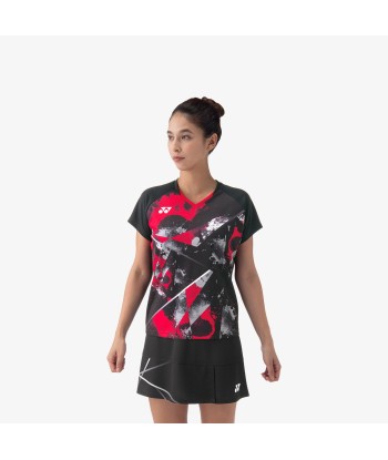 Yonex Women's Crew Neck Tournament Shirt 20771BK (Black) vente chaude votre 