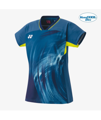 Yonex Women's Crew Neck Tournament Shirt 20769NSK (Night Sky) français