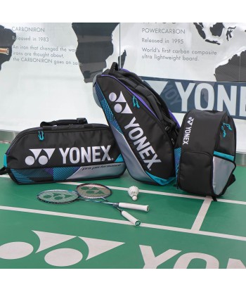 Yonex BAG92426BKS (Black/Silver) 6pk Pro Badminton Tennis Racket Bag pas chere