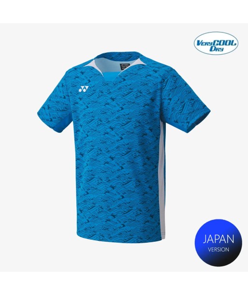 Yonex Men's Very Cool Dry Shirts 10613 (Blue) Le MVP de beaucoup