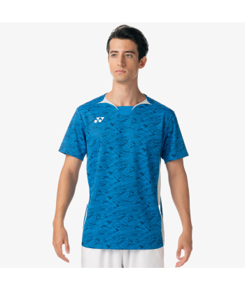 Yonex Men's Very Cool Dry Shirts 10613 (Blue) Le MVP de beaucoup