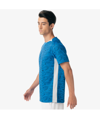 Yonex Men's Very Cool Dry Shirts 10613 (Blue) Le MVP de beaucoup