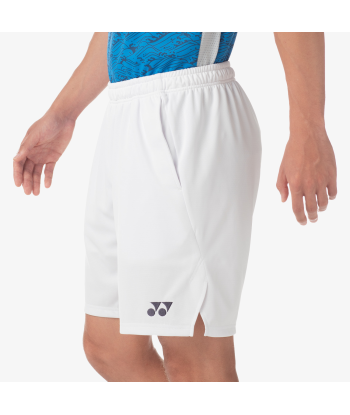 Yonex Men's Knit Shorts 15189 (White) les ligaments