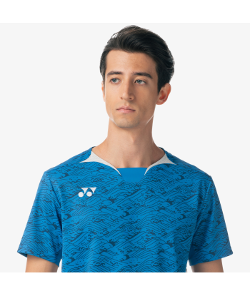 Yonex Men's Very Cool Dry Shirts 10613 (Blue) Le MVP de beaucoup