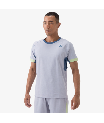 Yonex Men's Crew Neck Shirt 10563 (Mist Blue) Les êtres humains sont 