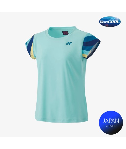 Yonex Women's Crew Neck Shirt 20754 (Cyan) Comparez et commandez 