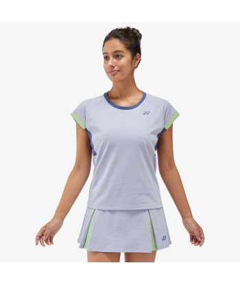 Yonex Women's Crew Neck Shirt 20770 (Mist Blue) paiement sécurisé