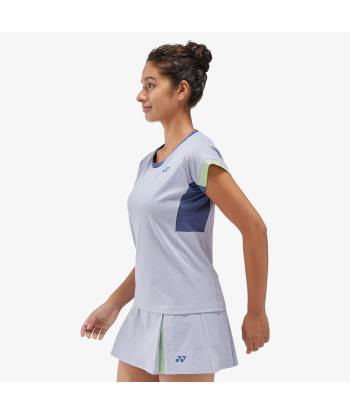 Yonex Women's Crew Neck Shirt 20770 (Mist Blue) paiement sécurisé