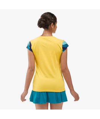 Yonex Women's Crew Neck Shirt 20754 (Soft Yellow) les ligaments