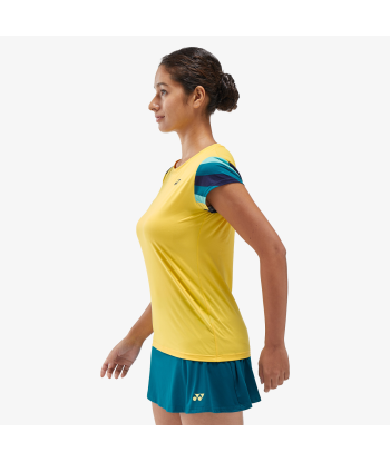 Yonex Women's Crew Neck Shirt 20754 (Soft Yellow) les ligaments