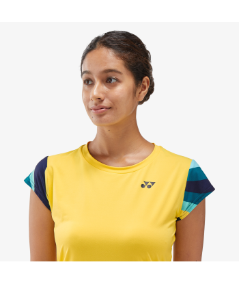 Yonex Women's Crew Neck Shirt 20754 (Soft Yellow) les ligaments