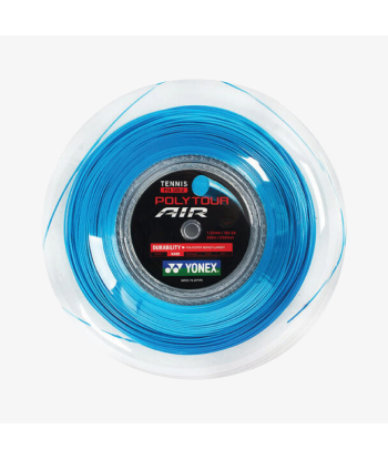 Yonex Polytour Air 125 / 16L 200m Tennis String Reel (Blue) à prix réduit toute l'année