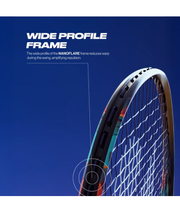 Yonex Nanoflare 700 Play (Silver/Sky Blue) 2024 rembourrage situé sous