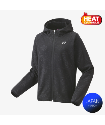 Yonex Women's Knitted Warm-Up Hoodie 58112 (Black) la livraison gratuite