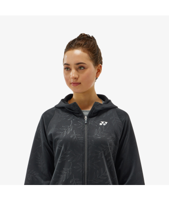 Yonex Women's Knitted Warm-Up Hoodie 58112 (Black) la livraison gratuite