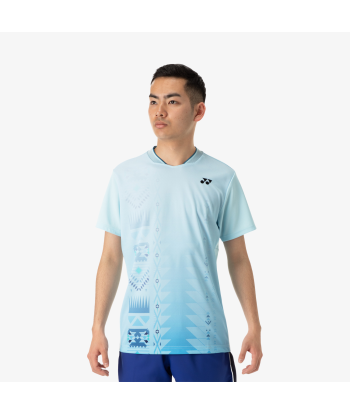 Yonex Unisex Game Shirts 10609 (Aqua Blue) en linge