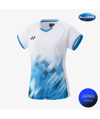 Yonex Women's Game Shirts 20783 (White) Dans la société mordern