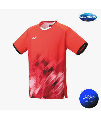 Yonex Men's Game Shirts 10581 (Flash Orange) livraison et retour toujours gratuits