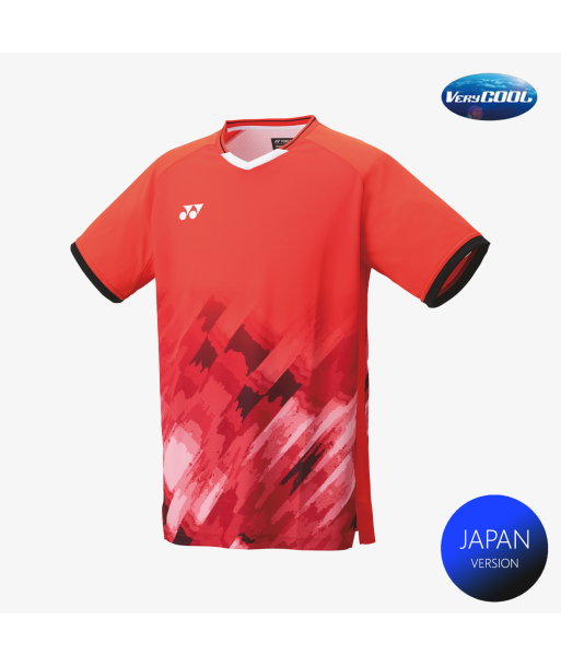 Yonex Men's Game Shirts 10581 (Flash Orange) livraison et retour toujours gratuits