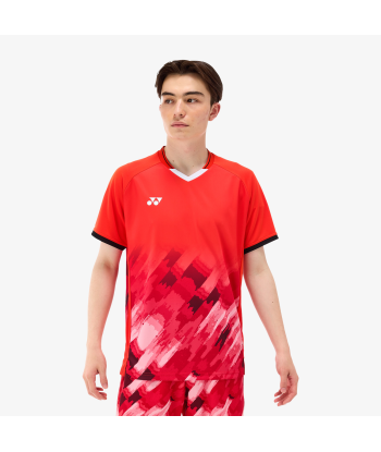 Yonex Men's Game Shirts 10581 (Flash Orange) livraison et retour toujours gratuits