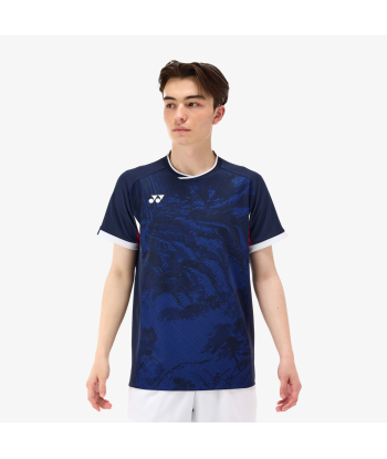 Yonex Men's Game Shirts 10593 (Navy Blue) pas chere