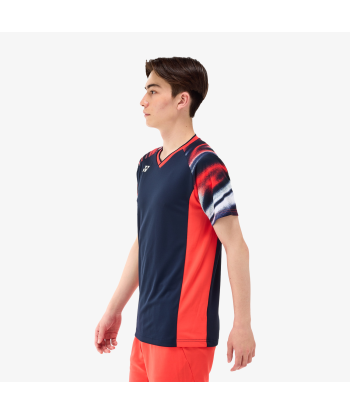 Yonex Men's Game Shirts 10577 (Navy Blue) Par le système avancé 