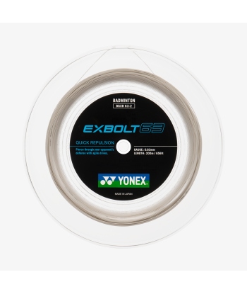 Yonex Exbolt 63 200m Badminton String (Mint) Par le système avancé 