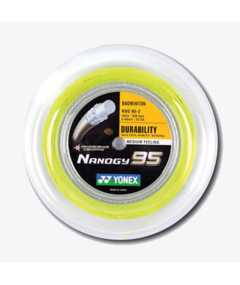 Yonex Nanogy 95 200m Badminton String (Flash Yellow) Les magasins à Paris