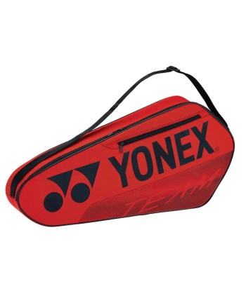 Yonex 42123 (Red) 3pk Team Badminton Tennis Racket Bag livraison et retour toujours gratuits