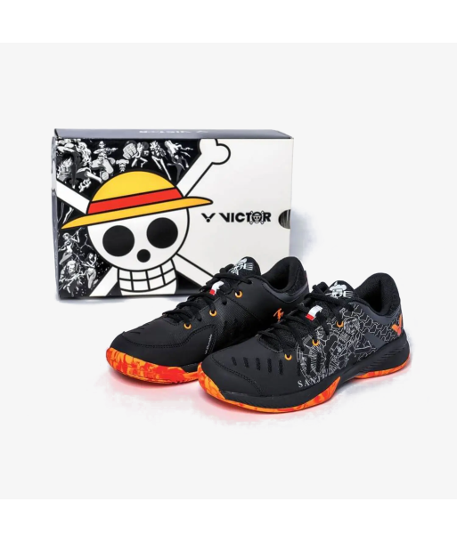 Victor x One Piece Sanji Shoes (A-OPS) Black des créatures d'habitude