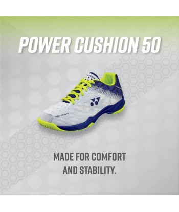 Yonex Power Cushion 50 (White/Blue) À commander