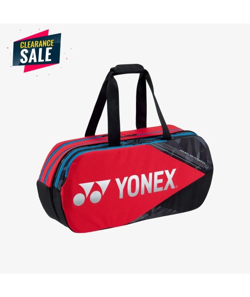 Yonex BA92231 (Tango Red) 6pk Pro Tournament Badminton Tennis Racket Bag acheter