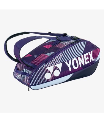 Yonex BAG92426GP (Grape) 6pk Pro Badminton Tennis Racket Bag Amélioration de cerveau avec