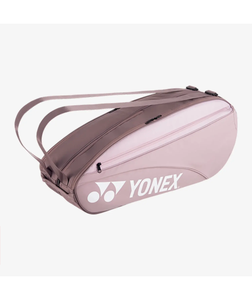 Yonex BAG42326SMP (Smoke Pink) 6pk Team Badminton Tennis Racket Bag de la marque