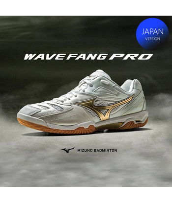 Mizuno Wave Fang Pro (White/Gold)-PRE-ORDER d'Europe débarque