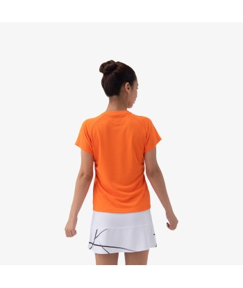 Yonex Women's Crew Neck Tournament Shirt 20771BOR (Bright Orange) Faites des économies