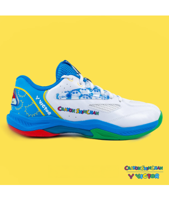 Victor x Crayon Shin Chan Badminton Shoes A39CS AF (White/Blue) Les êtres humains sont 